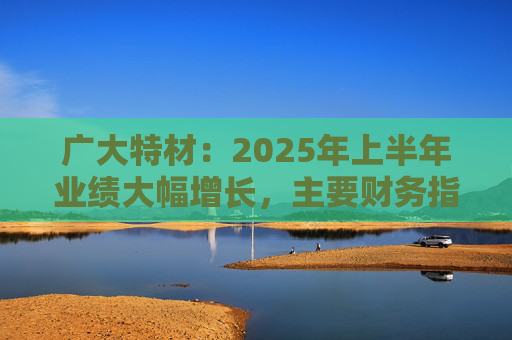 广大特材：2025年上半年业绩大幅增长，主要财务指标均创历史新高  第1张
