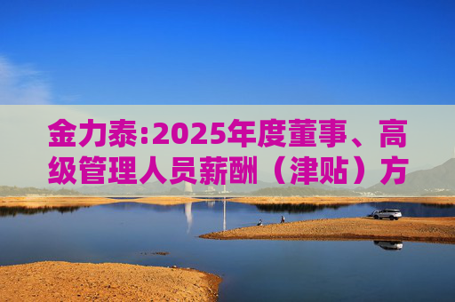 金力泰:2025年度董事、高级管理人员薪酬（津贴）方案  第1张