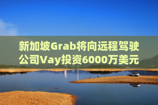 新加坡Grab将向远程驾驶公司Vay投资6000万美元
