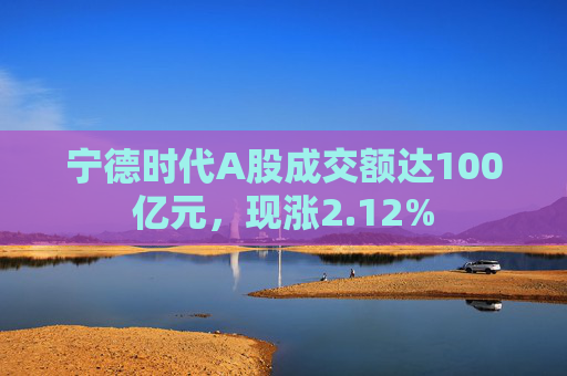 宁德时代A股成交额达100亿元，现涨2.12%