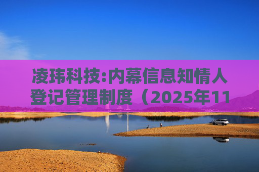 凌玮科技:内幕信息知情人登记管理制度（2025年11月）  第1张