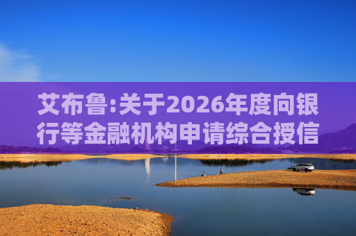 艾布鲁:关于2026年度向银行等金融机构申请综合授信额度及担保暨关联交易的公告