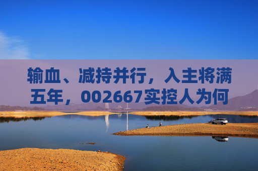 输血、减持并行,入主将满五年,002667实控人为何突然筹划离场?
