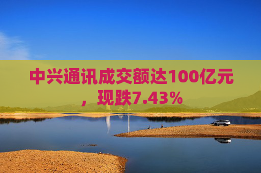 中兴通讯成交额达100亿元，现跌7.43%