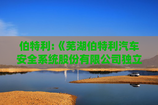 伯特利:《芜湖伯特利汽车安全系统股份有限公司独立董事工作制度》（2025年12月修订）