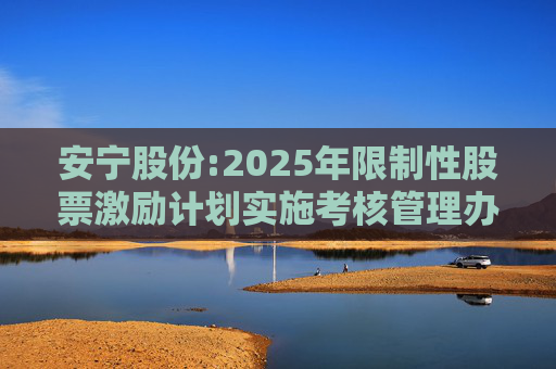 安宁股份:2025年限制性股票激励计划实施考核管理办法