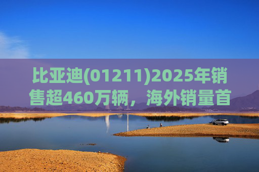 比亚迪(01211)2025年销售超460万辆，海外销量首次突破100万，蝉联三冠