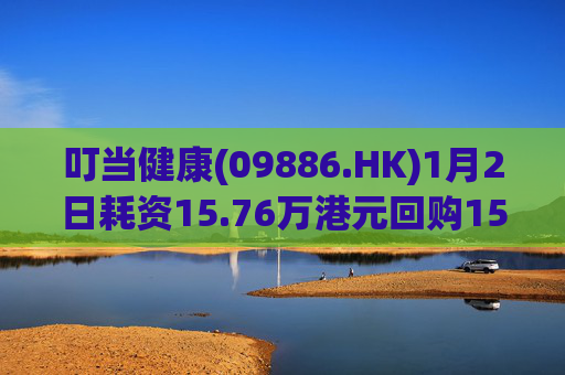 叮当健康(09886.HK)1月2日耗资15.76万港元回购15万股