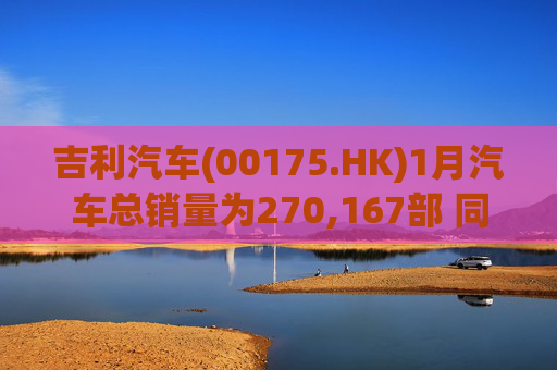 吉利汽车(00175.HK)1月汽车总销量为270,167部 同比增长约1%