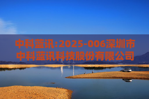 中科蓝讯:2025-006深圳市中科蓝讯科技股份有限公司投资者关系活动记录表