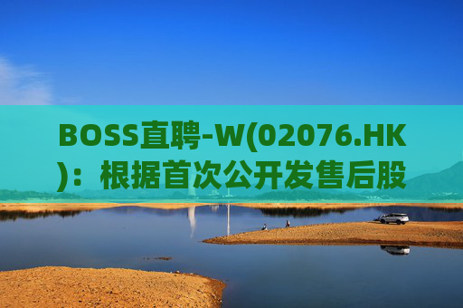 BOSS直聘-W(02076.HK)：根据首次公开发售后股份计划购买合共34.11万股