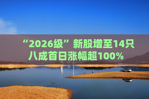 “2026级”新股增至14只 八成首日涨幅超100%