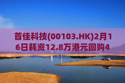 首佳科技(00103.HK)2月16日耗资12.8万港元回购4.5万股