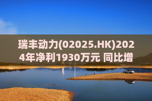 瑞丰动力(02025.HK)2024年净利1930万元 同比增加约71.5%