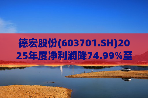 德宏股份(603701.SH)2025年度净利润降74.99%至1153.69万元