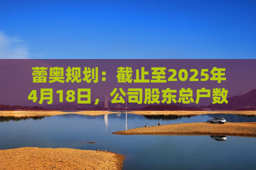 蕾奥规划：截止至2025年4月18日，公司股东总户数12,043户  第1张