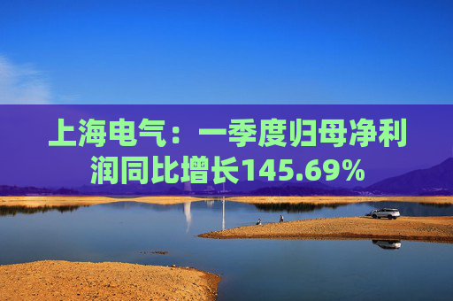 上海电气：一季度归母净利润同比增长145.69%  第1张