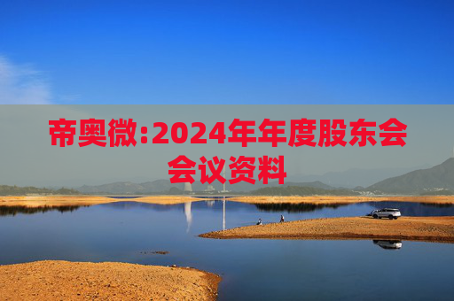 帝奥微:2024年年度股东会会议资料