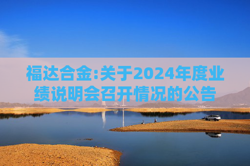 福达合金:关于2024年度业绩说明会召开情况的公告