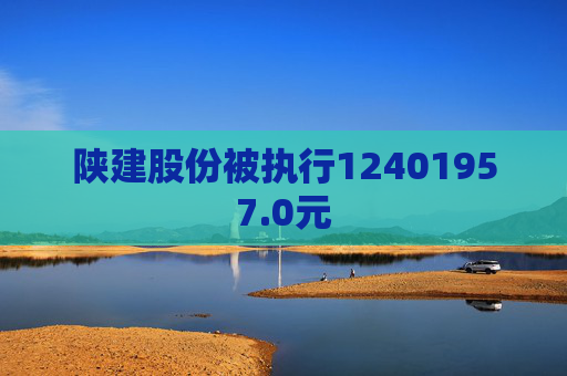 陕建股份被执行12401957.0元