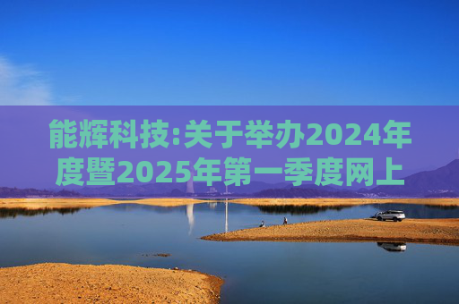 能辉科技:关于举办2024年度暨2025年第一季度网上业绩说明会的公告  第1张