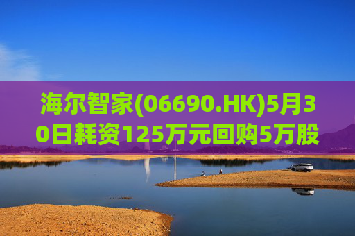 海尔智家(06690.HK)5月30日耗资125万元回购5万股A股