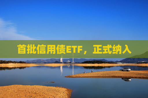 首批信用债ETF，正式纳入