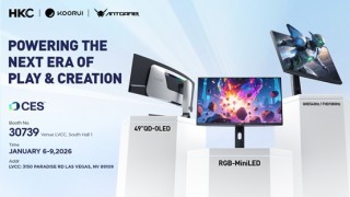 惠科股份出展 CES 2026，HKC、科睿、蚂蚁电竞均有显示器新品