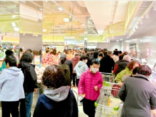 天津远洋未来汇“万v生鲜” 开业