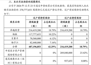 四倍大牛股，控股股东面临破产清算