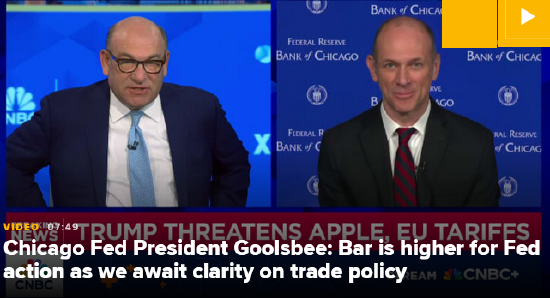 芝加哥联储行长:鉴于关税政策不确定性,美联储需推迟利率调整 第1张 芝加哥联储行长:鉴于关税政策不确定性,美联储需推迟利率调整 第1张