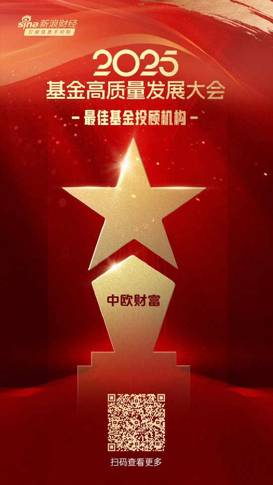 2025公募基金荣誉榜:中欧基金获得科技含量最高基金公司、投资者获得感最高头部基金公司等三项荣誉 第2张 2025公募基金荣誉榜:中欧基金获得科技含量最高基金公司、投资者获得感最高头部基金公司等三项荣誉 第2张