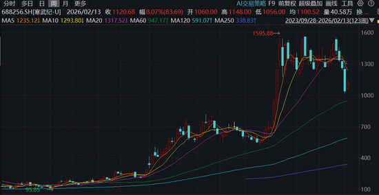 寒武纪，遭国盛证券下调业绩预期，隐喻将重演东方财富股价崩塌历史？  第1张