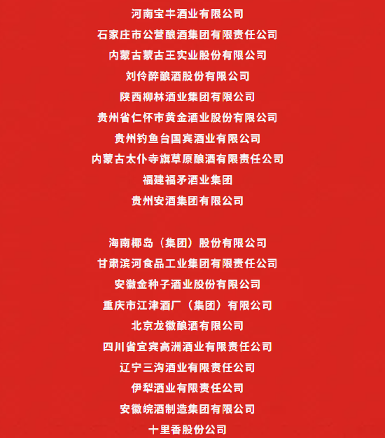 2025中国酒业百强榜发布,五粮液反超茅台登顶 第5张 2025中国酒业百强榜发布,五粮液反超茅台登顶 第5张